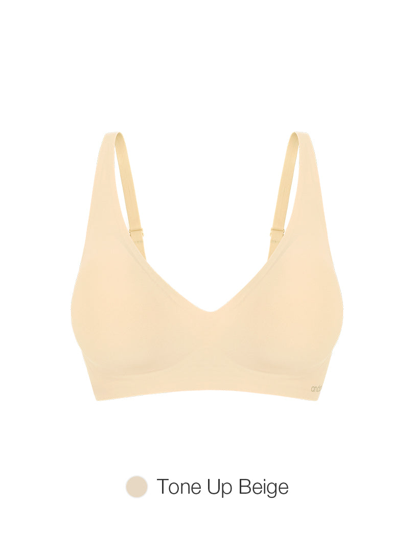 [3 SET] All-Day Fit Hook & Eye Bra (Built-In Pads)