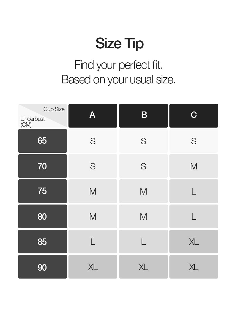 [3 SET] Coverfit Bra (Molded Cup, Hook & Eye)