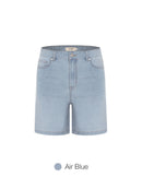 Ice Airdenim Shorts (Knee Length)