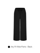 [2 SET] Airy Fit Wide Pants & Airywin Straight Pants