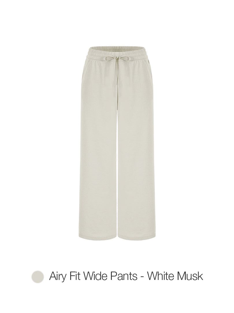 [2 SET] Airy Fit Wide Pants & Airywin Straight Pants