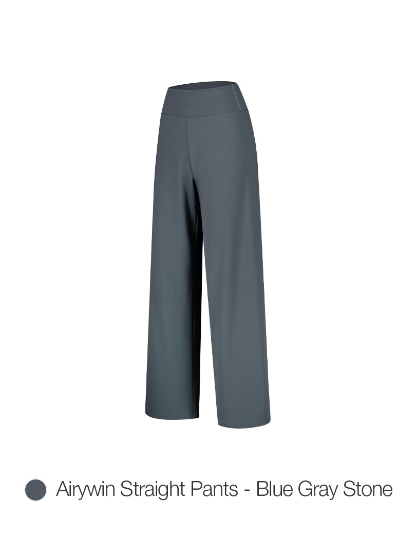 [2 SET] Airy Fit Wide Pants & Airywin Straight Pants