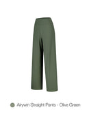 [2 SET] Airy Fit Wide Pants & Airywin Straight Pants