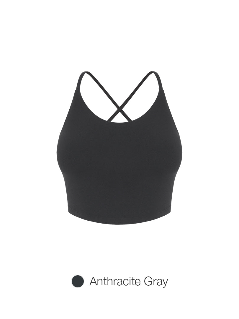 Airywin Halter Cropped Tank Top
