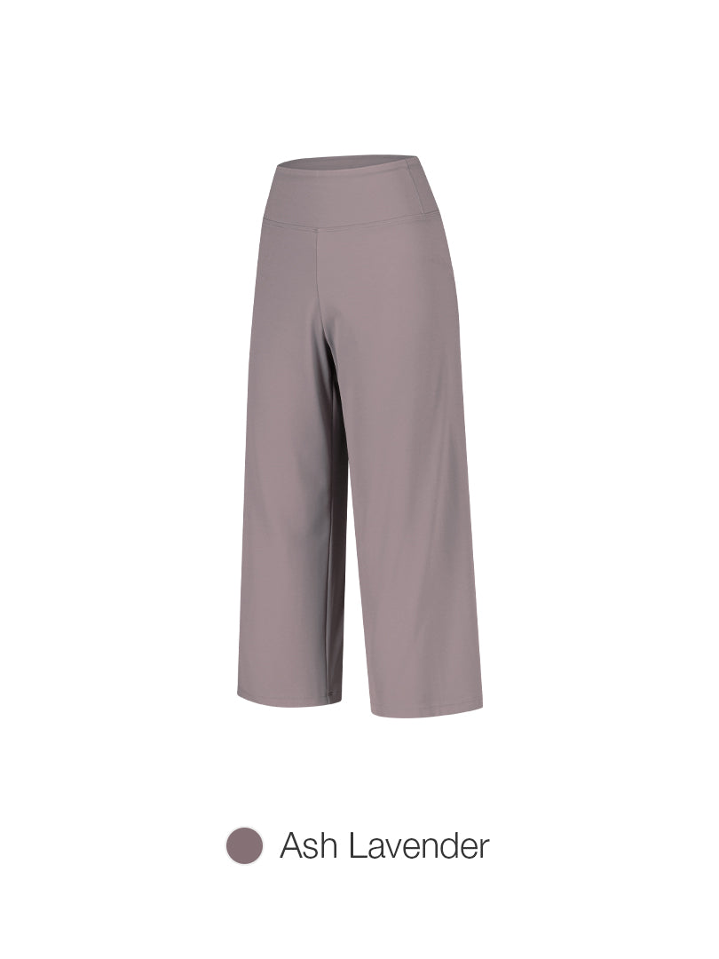 [2 SET] Airywin Straight Cropped Pants