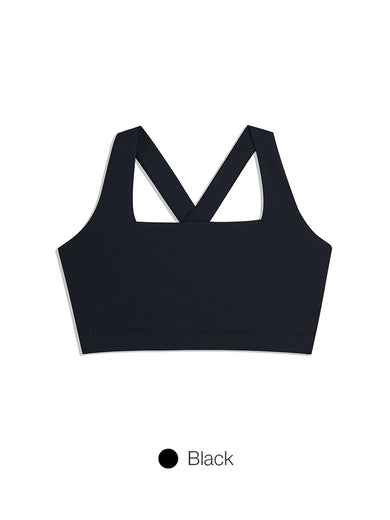[SET] Airywin Square Neck Bra & Short Leggings
