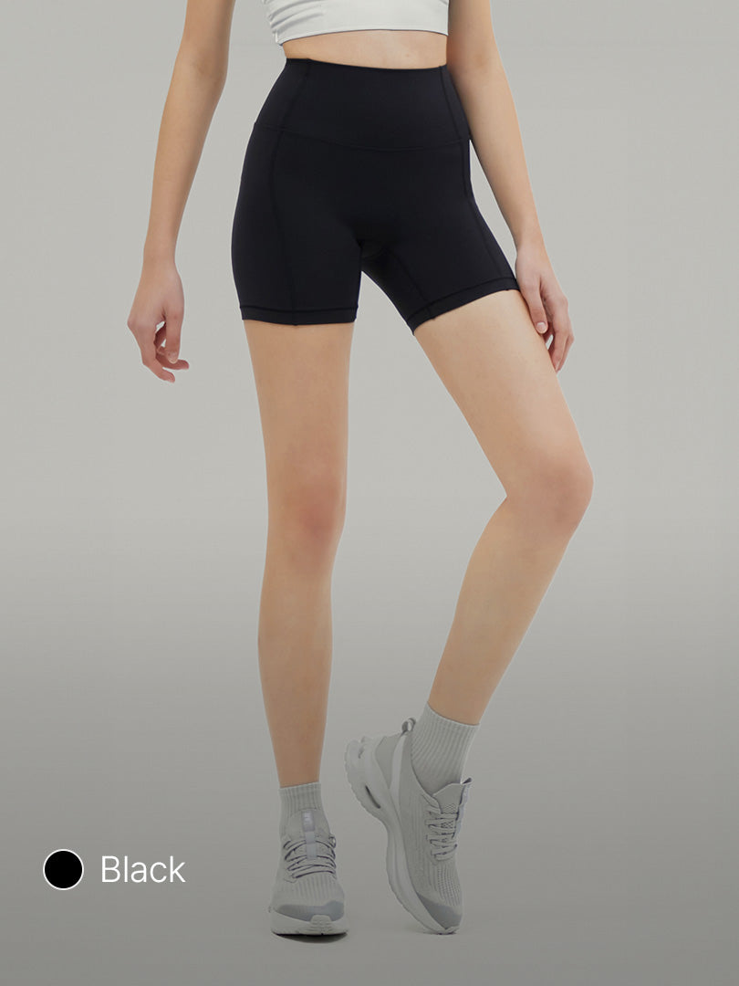 [SET] Airywin Mock Neck Zip Longline Bra & Short Leggings