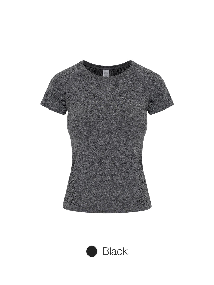 Skin Feel Slim Fit Short Sleeve