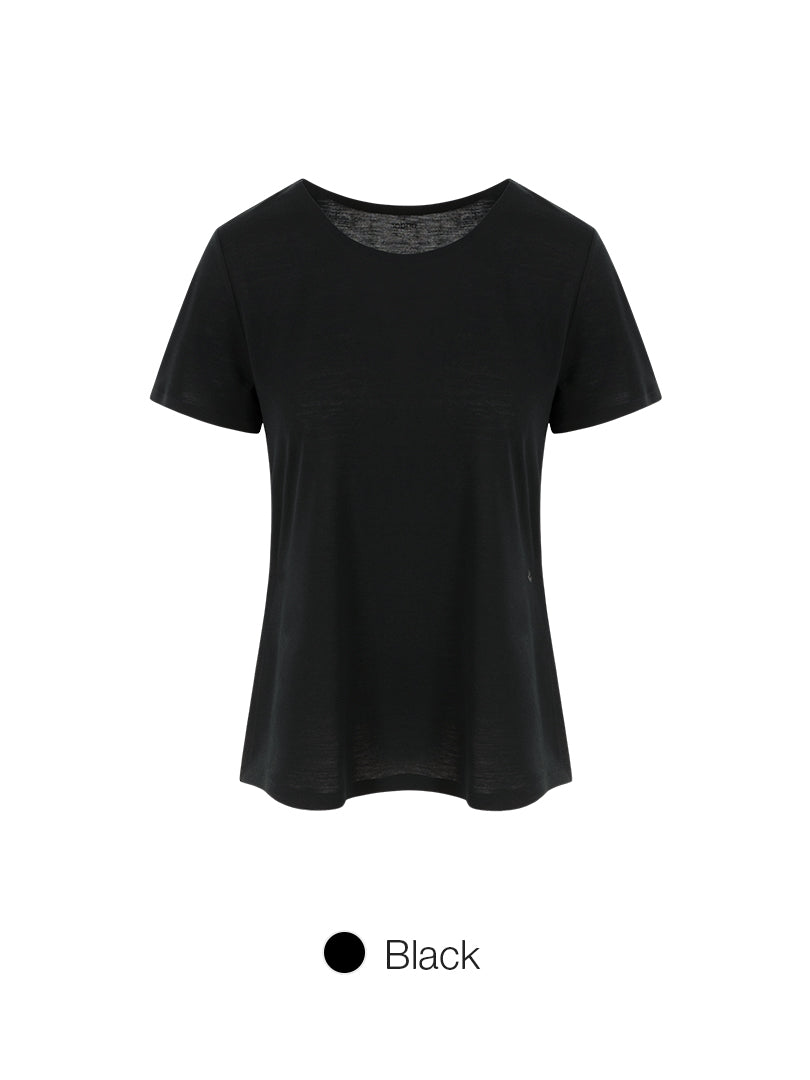 Lyocell Sustainable Seamless Short Sleeve