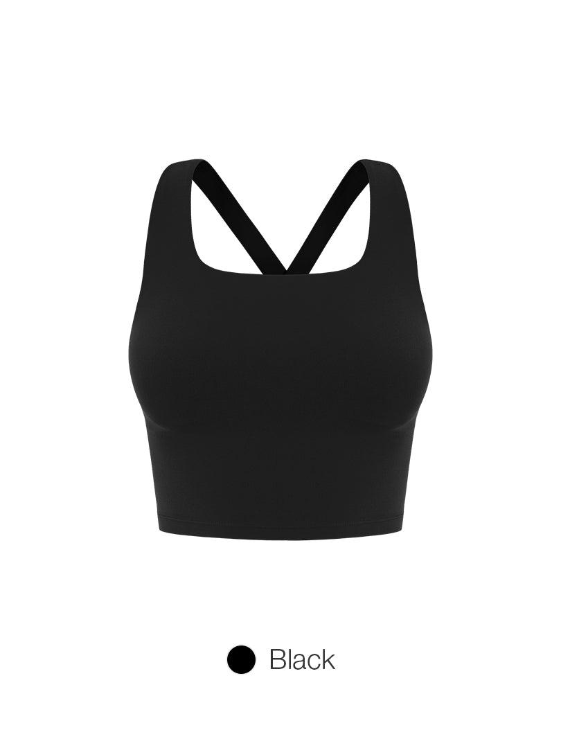 Airywin Square Neck Longline Bra