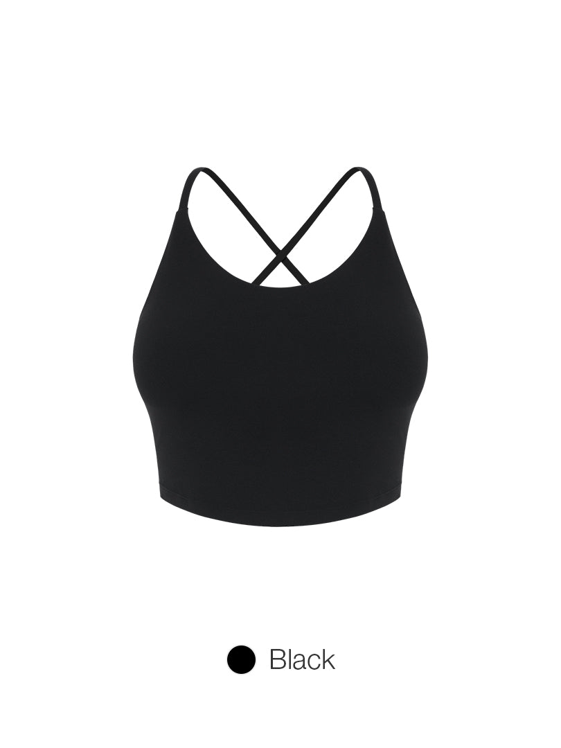 Airywin Halter Cropped Tank Top