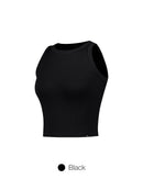 ribbed Cropped Tank Top