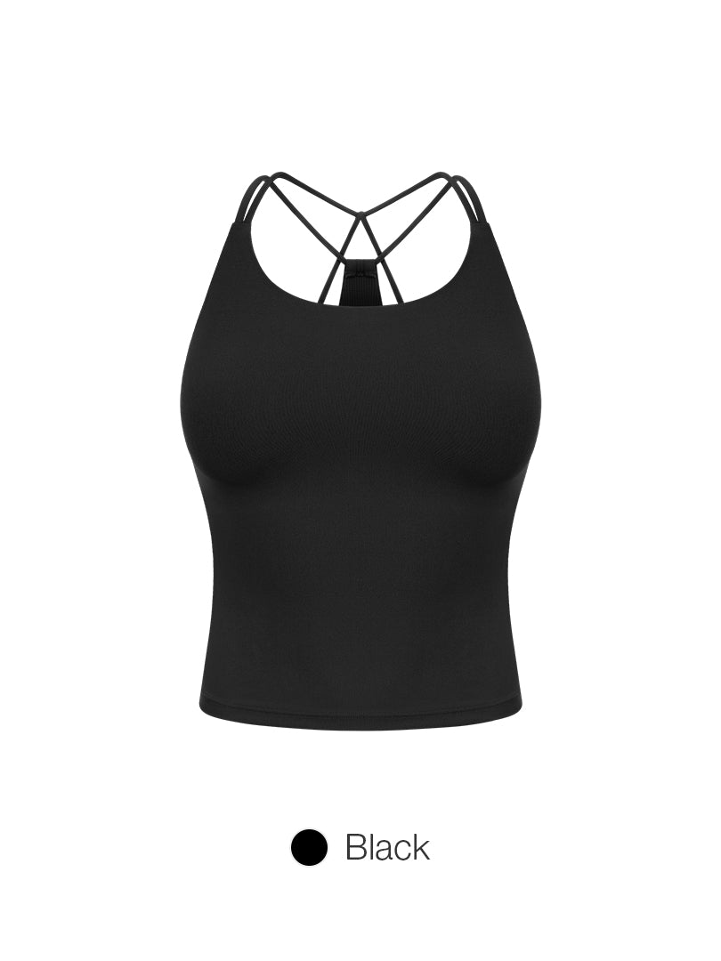 Softension Cross Back Tank Top