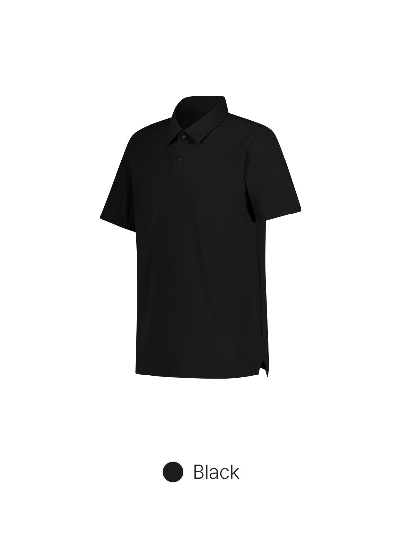 Men's Ice Ventilated Short Sleeve Polo Shirt