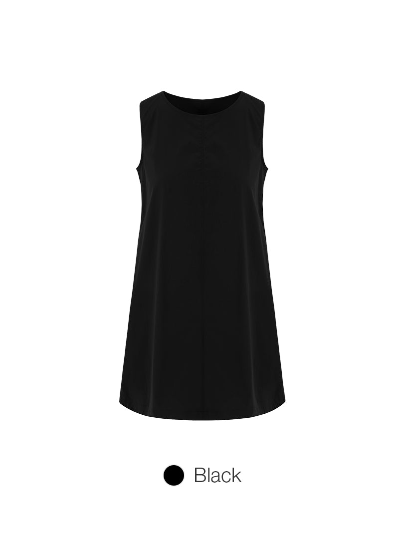 woven breeze Sleeveless Dress
