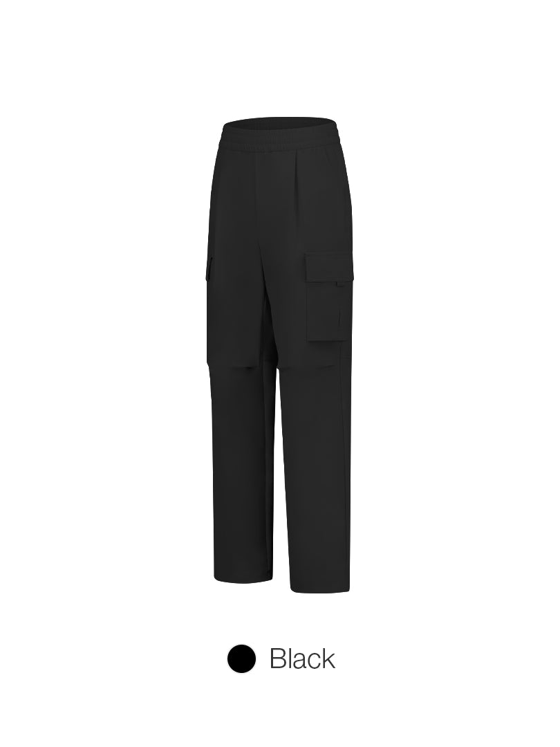 ★andar★ Airy Fit Sweat Two Way Cargo Pants Airst 2 Way Cargo Pants – andar Singapore