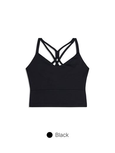 Be-Free Twist Back Longline Bra