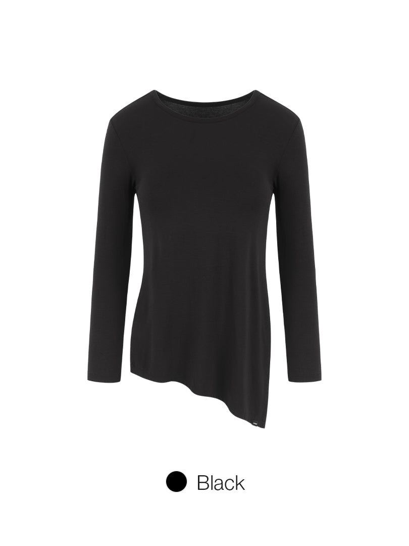 [OUTLET] Side Slit Long Sleeve