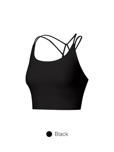 Softension Cross Back Longline Bra