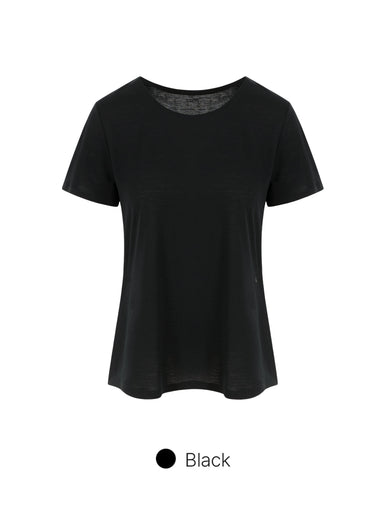 Lyocell Sustainable Seamless Short Sleeve