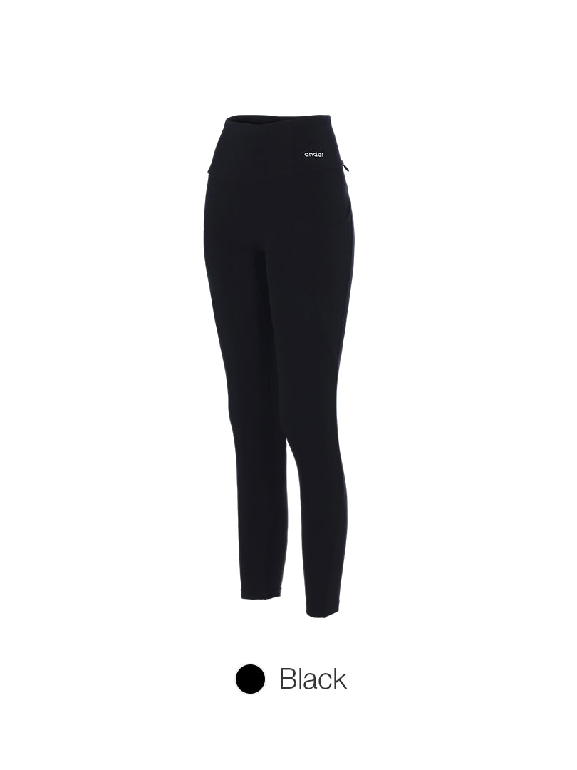 [Outlet] airywin Ankle Length Leggings with Pockets