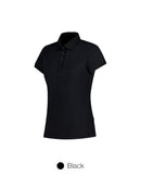 Airy Fit Slim Fit Knitted-Collar Polo Shirt