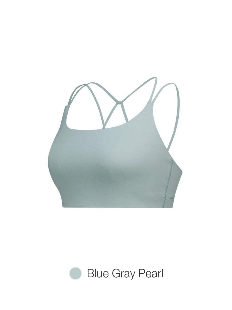 [SET] Softension Cross Back Bra & short leggings
