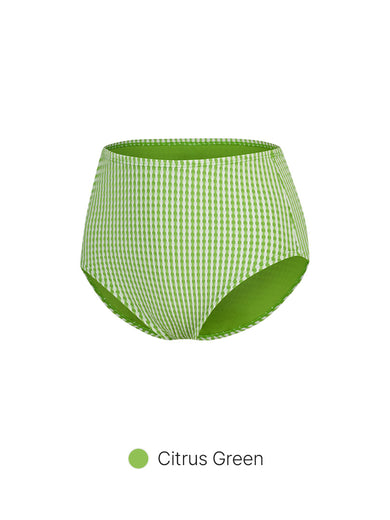 Jacquard Bikini Bottom (High waisted/Basic)