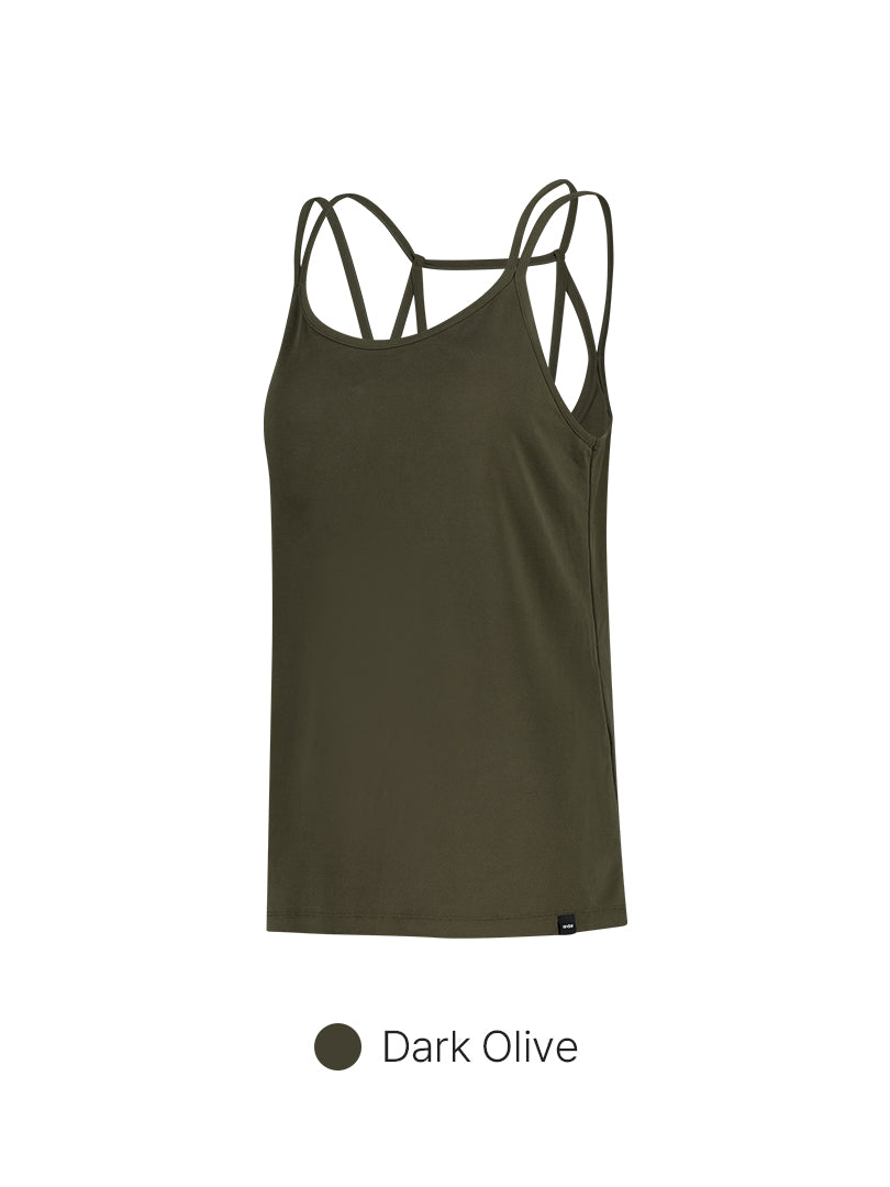 Modal Sustainable Strappy Tank Top