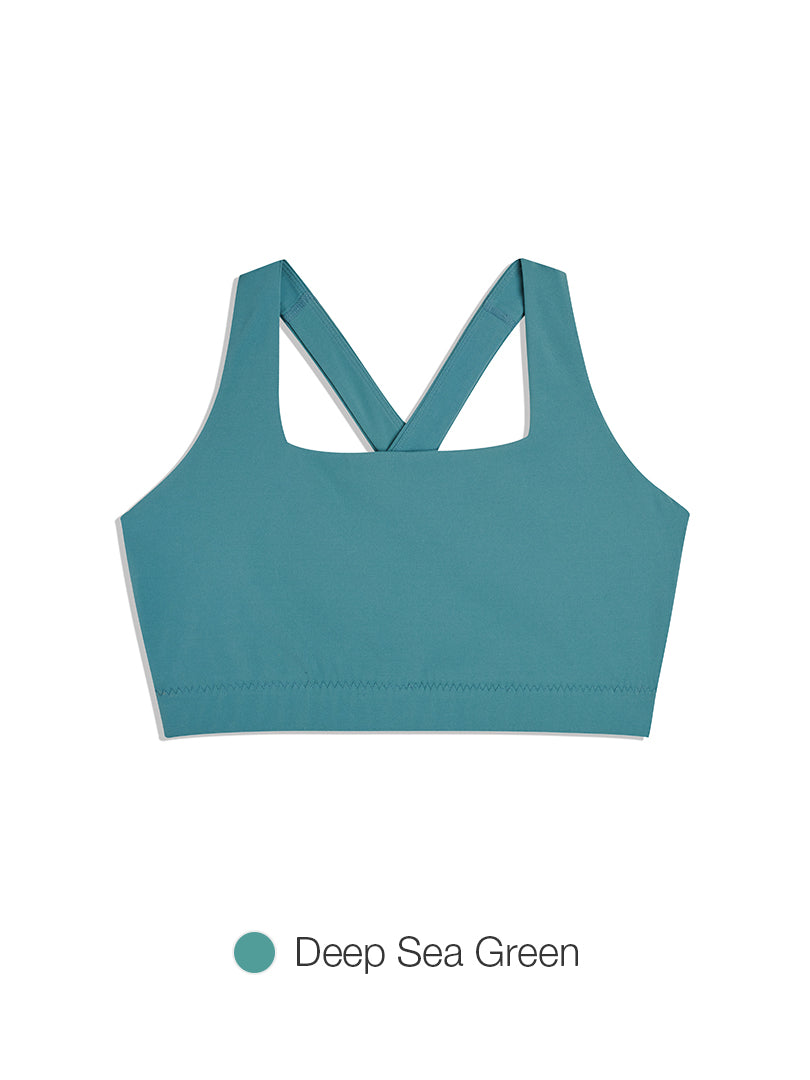 [SET] Airywin Square Neck Bra & Short Leggings