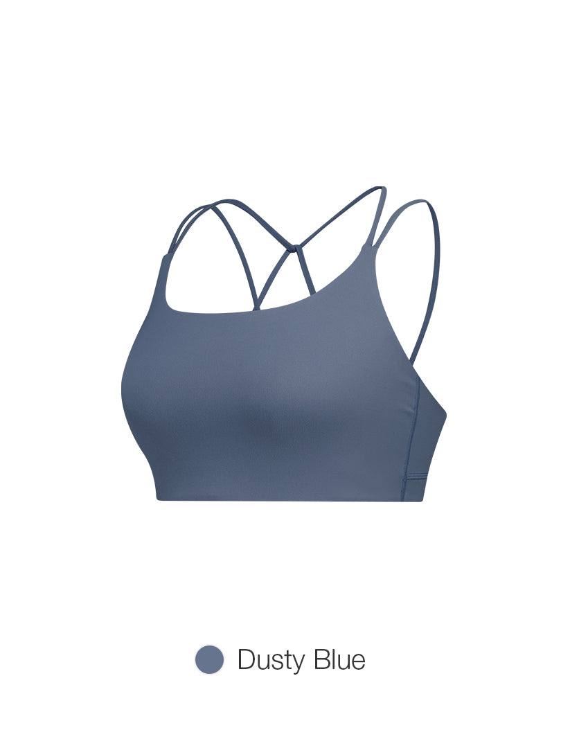 [SET] Softension Cross Back Bra & short leggings