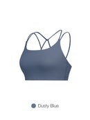 [SET] Softension Cross Back Bra & short leggings