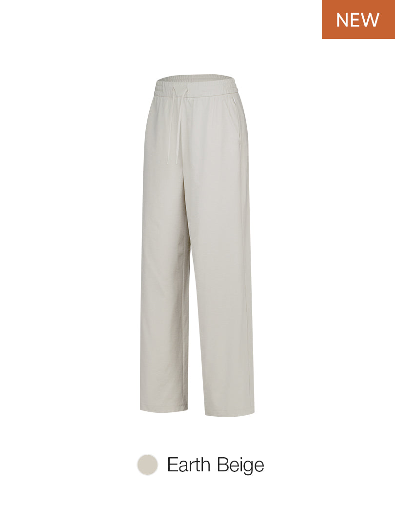 [2 SET] Airy Fit Wide Pants