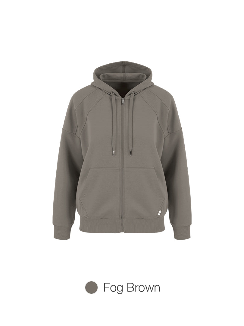 [SET] mildmooth Full-Zip Hoodie & Wide Pants