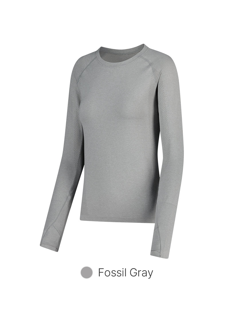 Skin Feel Slim Fit Long Sleeve