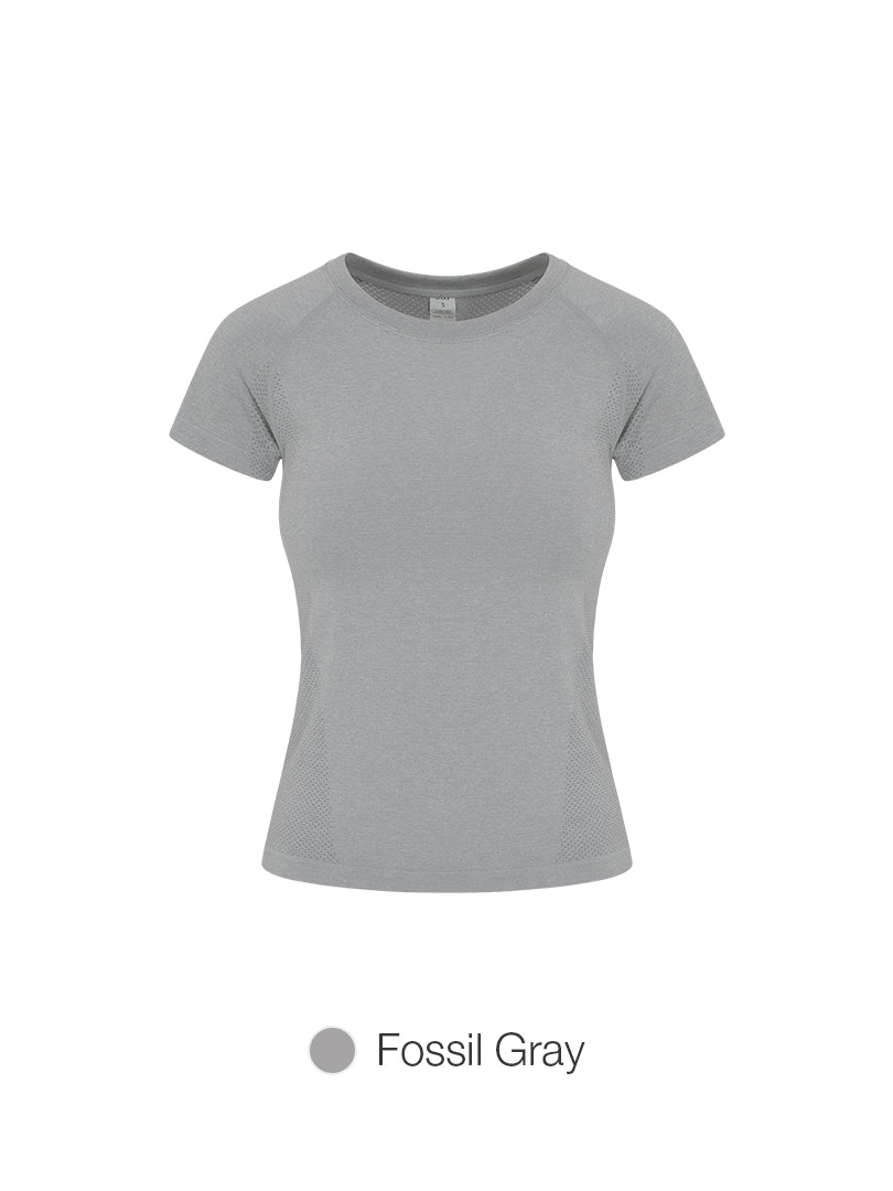 Skin Feel Slim Fit Short Sleeve
