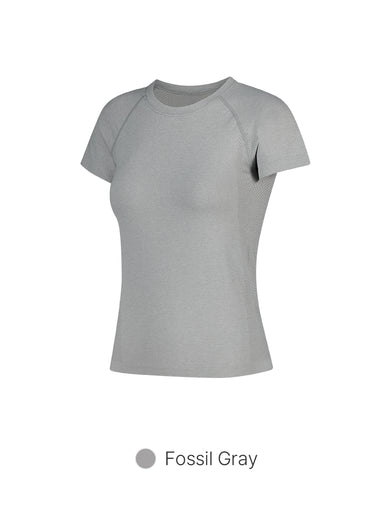 Skin Feel Slim Fit Short Sleeve