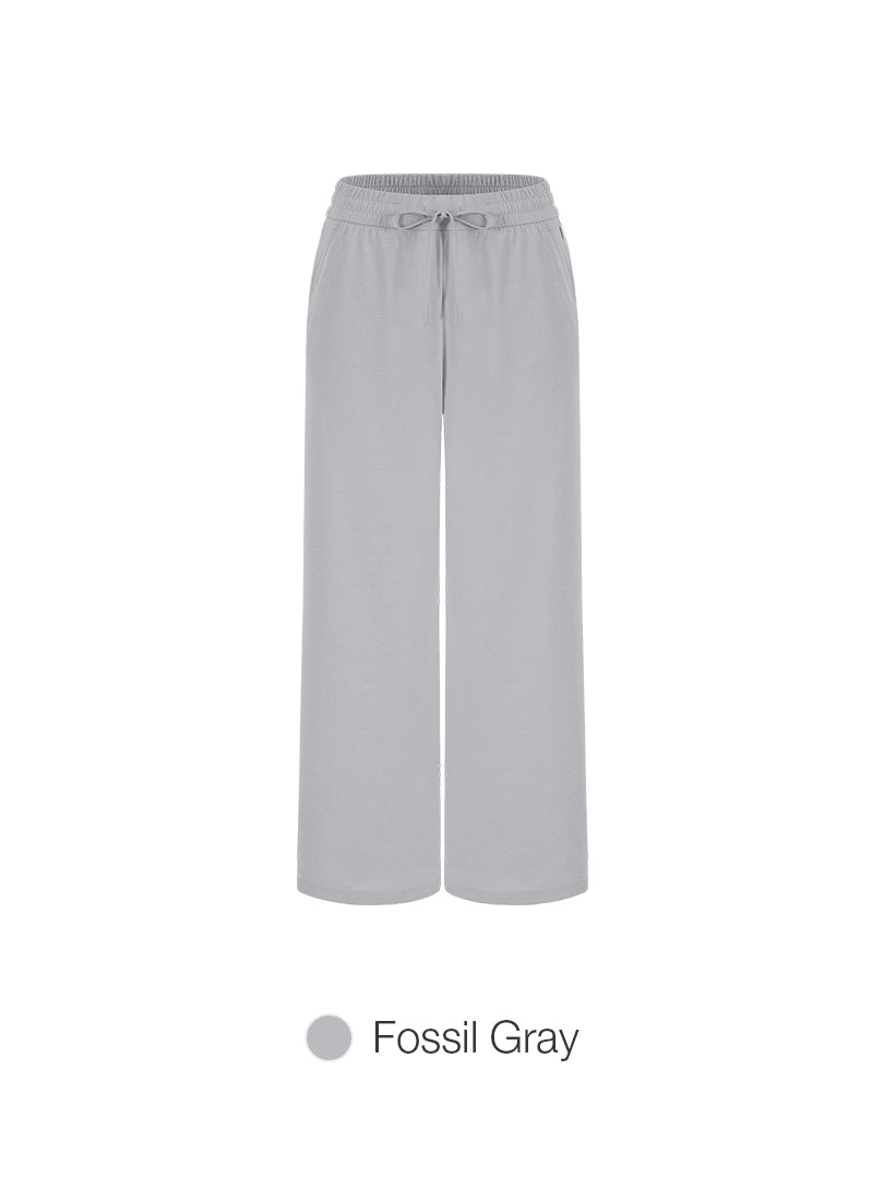 [2 SET] Airy Fit Wide Pants