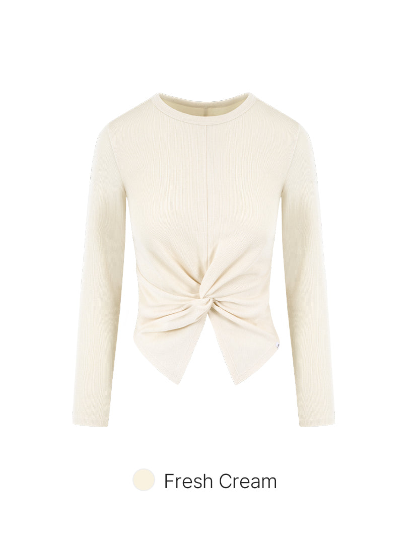 Wonderknit Twist Split Long Sleeve