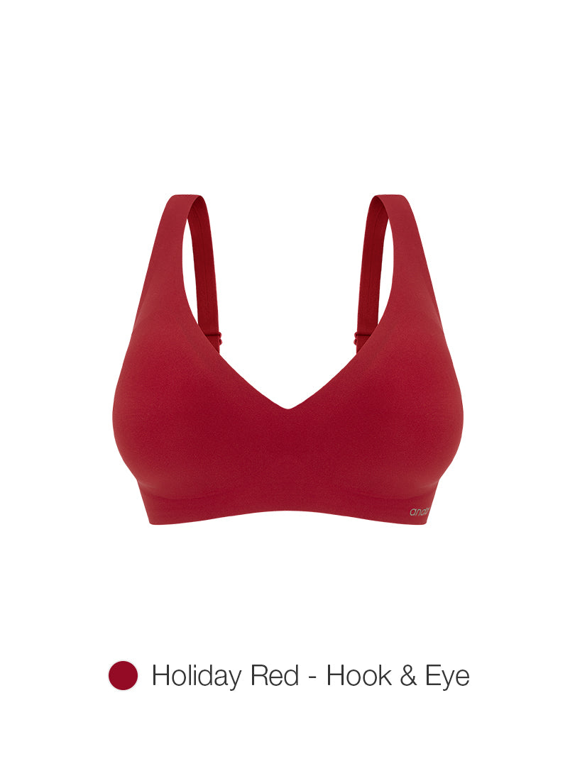 [2 SET] All-Day Fit Bra (Hook & No-Hook) & Panty