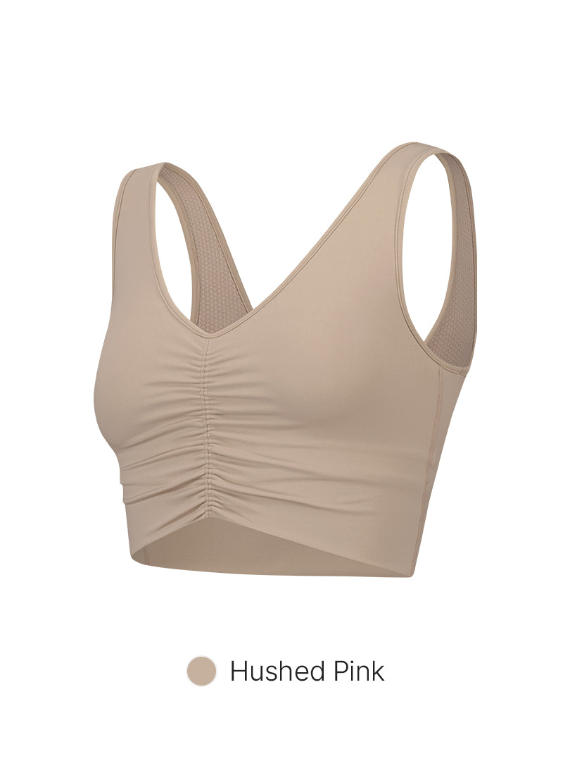 Airexpert Ruched Longline Bra