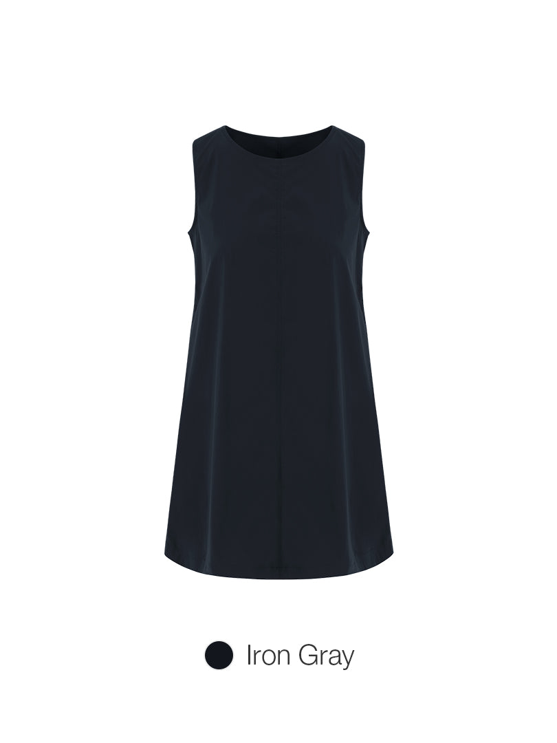 woven breeze Sleeveless Dress