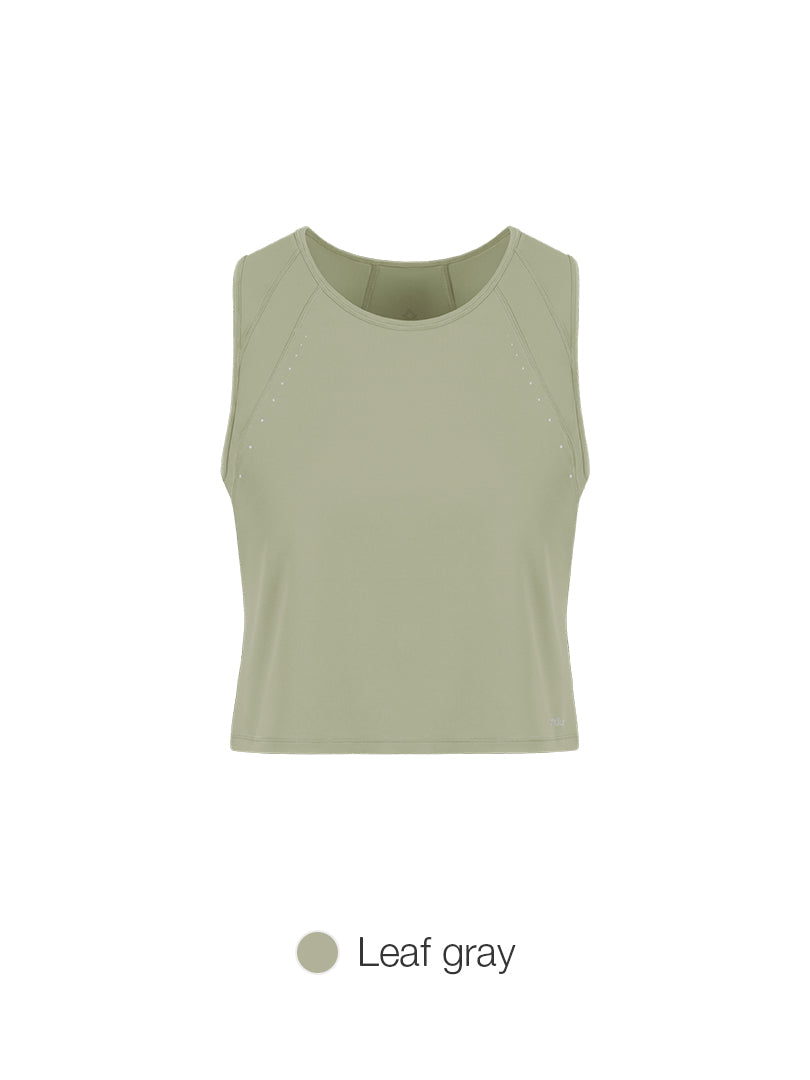 airtouch Pace Cropped Tank Top