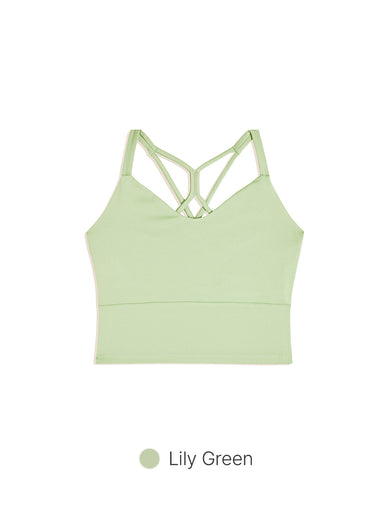 Be-Free Twist Back Longline Bra