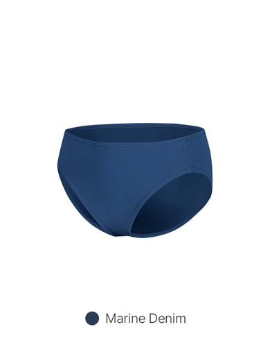 Solid Bikini Bottom (High-Waisted / Basic)