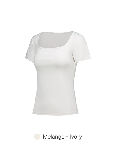 Airtouch Square Neck Short Sleeve
