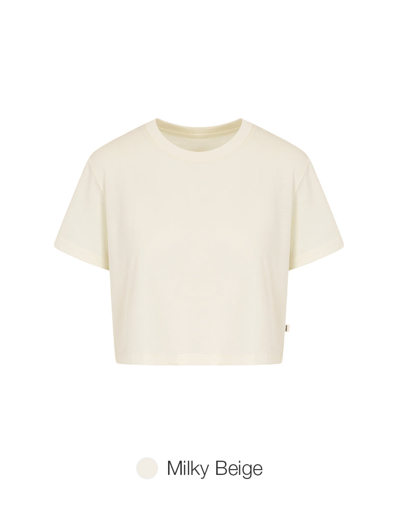 [OUTLET] Airessential Cropped Short Sleeve