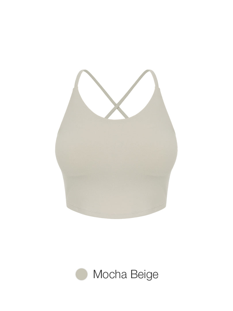 Airywin Halter Cropped Tank Top