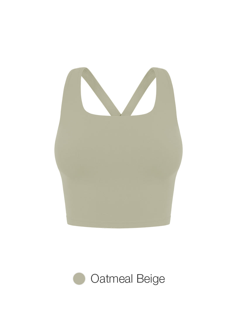 Airywin Square Neck Longline Bra