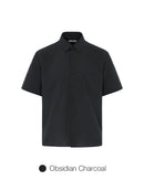Men's linen-like Short Sleeve Shirt